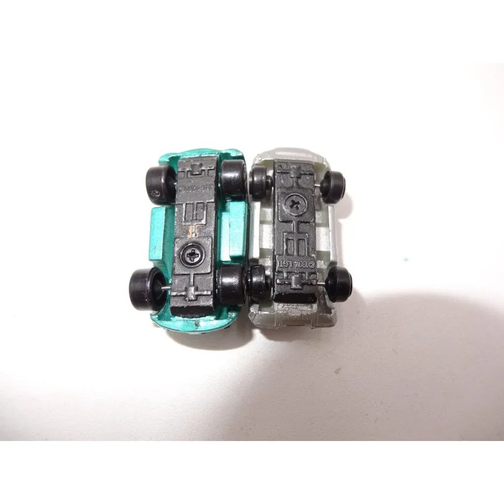 Micro Machines Ultrasmall Insiders Mini BLUE GREEN PORSCHE 356 Galoob Porsche 35